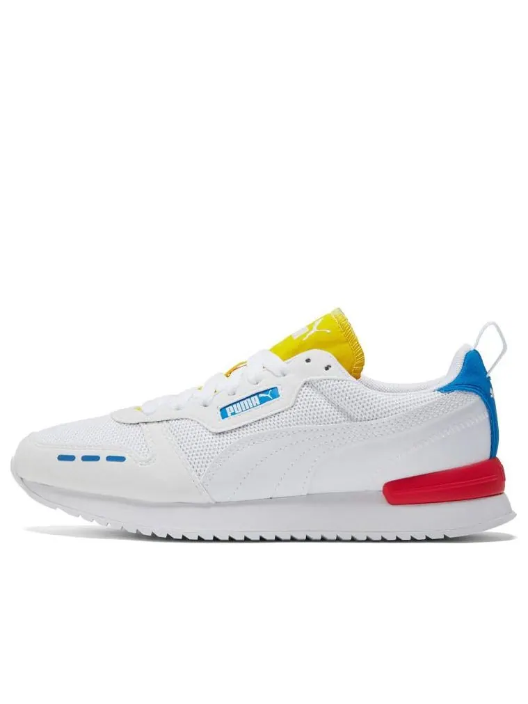 Спортивные кроссовки PUMA R78 'White Future Blue' — изображение 1 из 5, красный