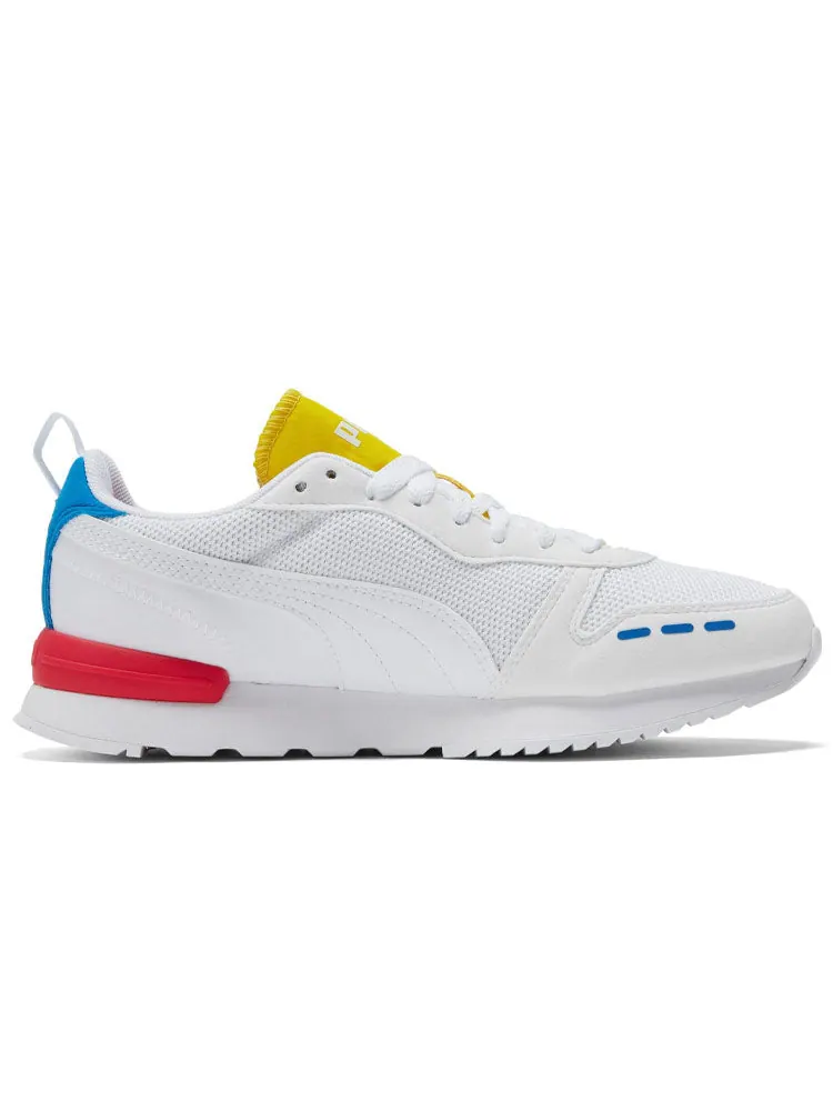 Спортивные кроссовки PUMA R78 'White Future Blue' — изображение 2 из 5, красный