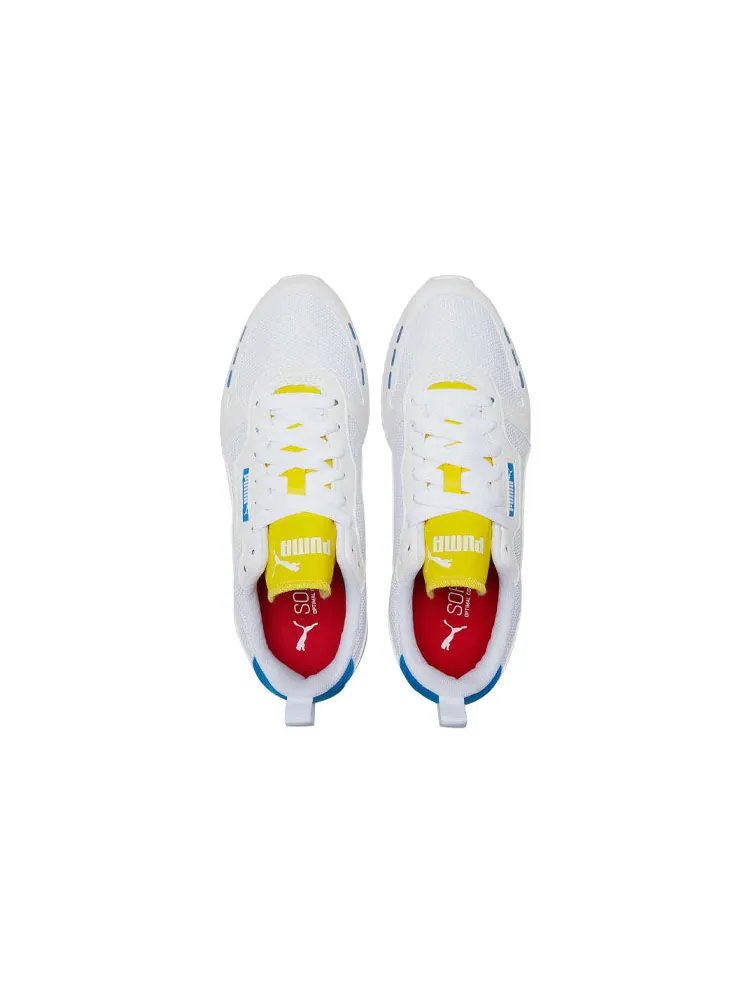 Спортивные кроссовки PUMA R78 'White Future Blue' — изображение 3 из 5, красный