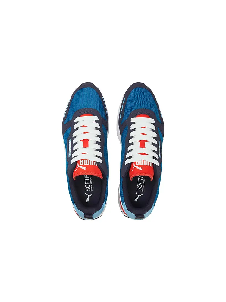 Беговые кроссовки PUMA R78 'Mykonos Blue Red' — изображение 3 из 5, синий