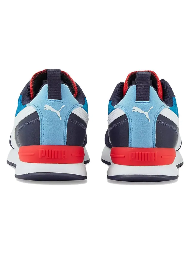 Беговые кроссовки PUMA R78 'Mykonos Blue Red' — изображение 4 из 5, синий