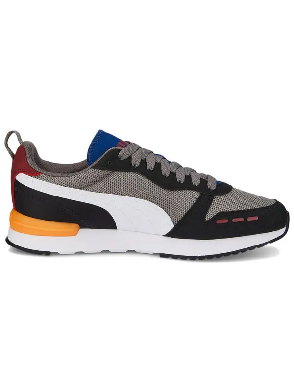 Кроссовки r78 'steel grey black' Puma — изображение 2 из 4, серый/черный/белый/синий