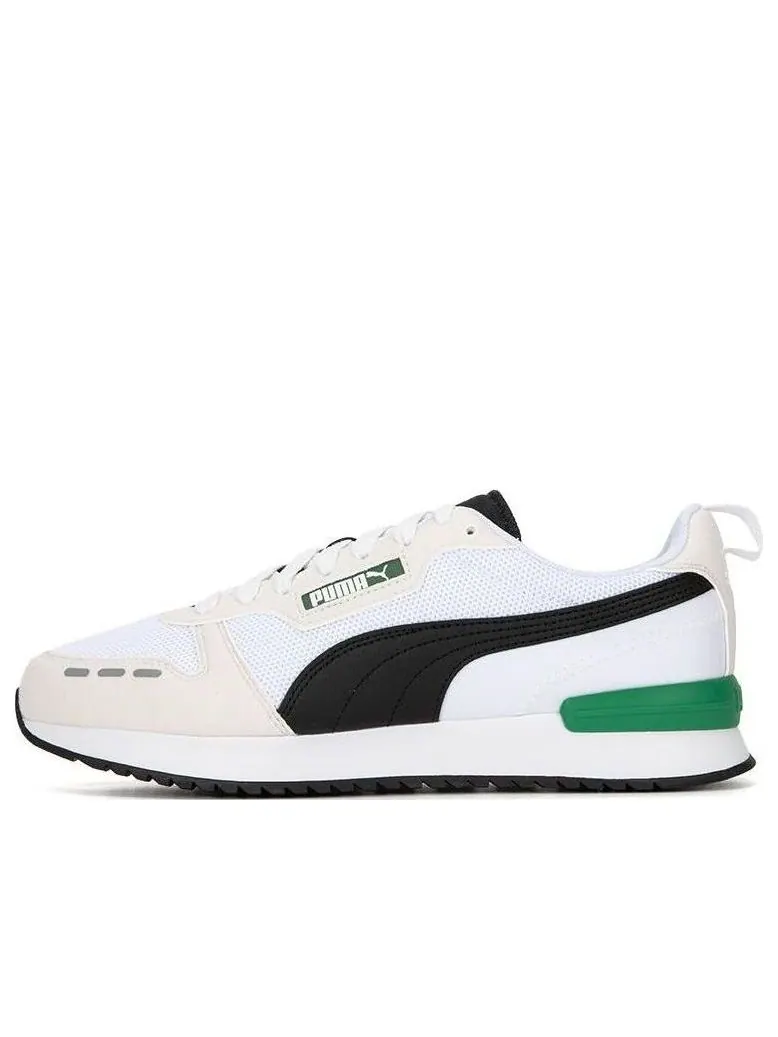 Кроссовки PUMA R78 'White Black Green' — изображение 1 из 5, белый