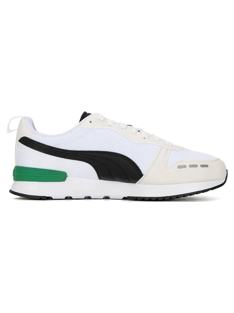 Кроссовки PUMA R78 'White Black Green' — изображение 2 из 5, белый