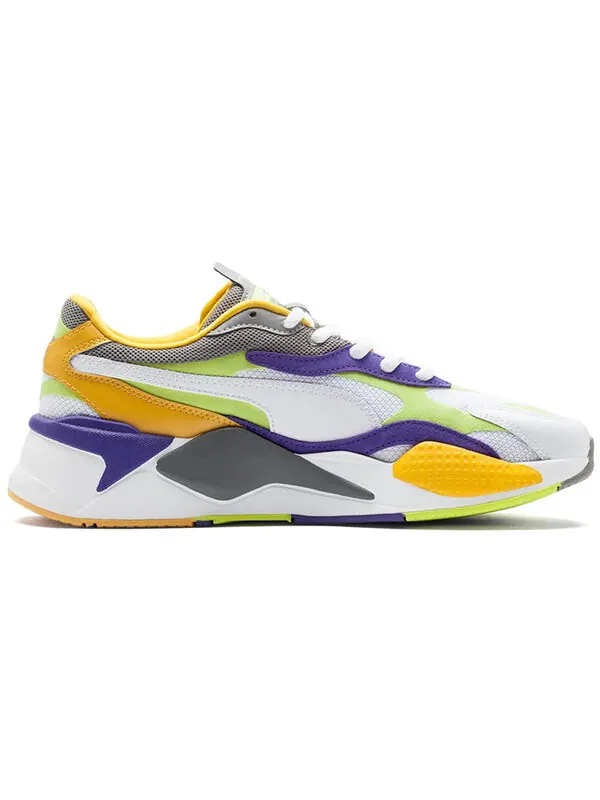 Кроссовки rs-x3 level-up 'limepunch' Puma — изображение 2 из 4, белый