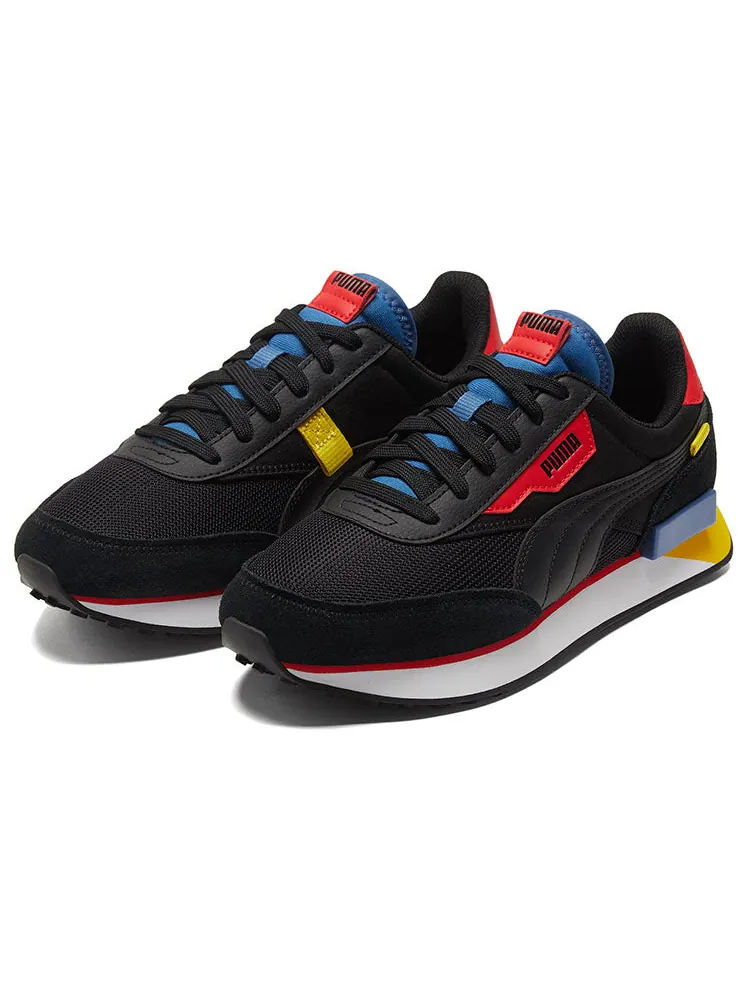 Спортивные кроссовки PUMA Future Rider 'Neon Play - Black Star Sapphire' — изображение 3 из 6, черный
