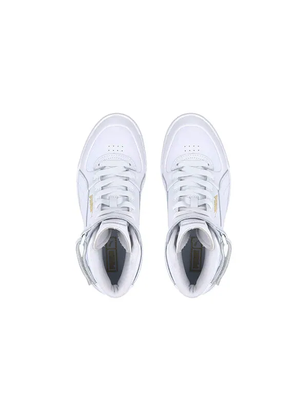 Кроссовки cali sport warm up high 'white' Puma — изображение 3 из 4, белый
