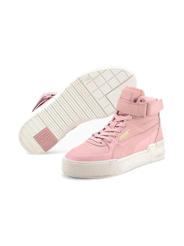 Кроссовки cali sport warm up high 'peachskin' Puma — изображение 2 из 4, розовый