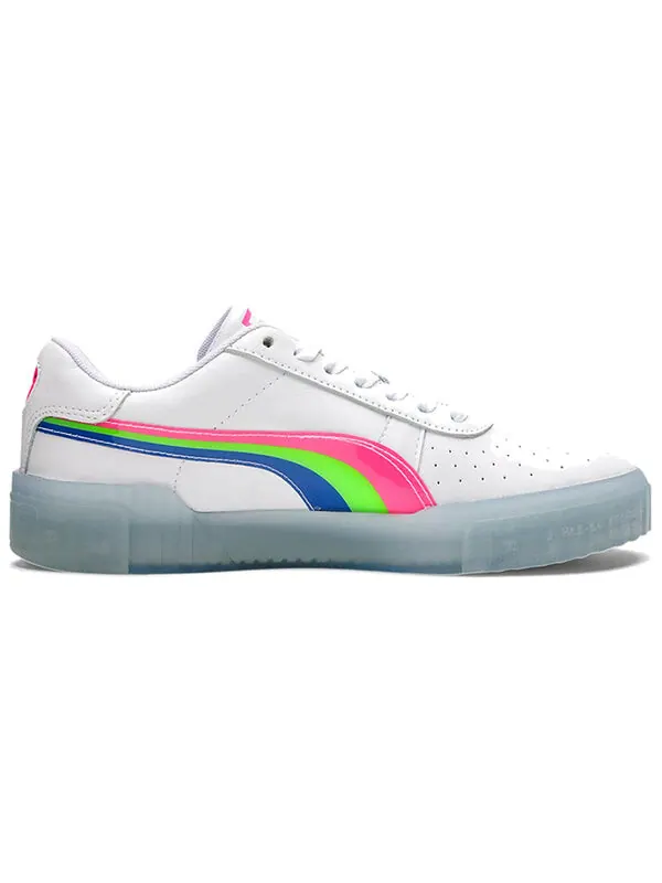 Кроссовки cali 'neon iced - pink dazzling blue' Puma — изображение 2 из 4