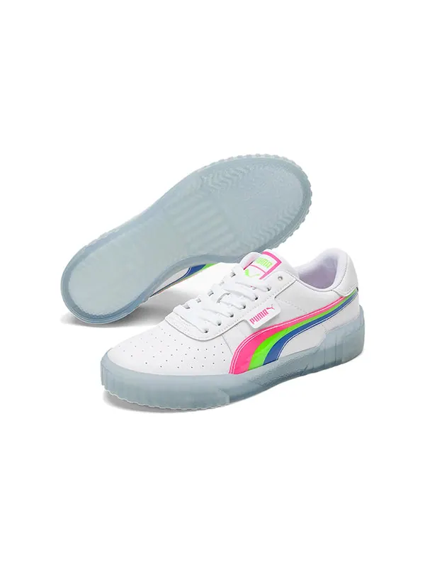 Кроссовки cali 'neon iced - pink dazzling blue' Puma — изображение 3 из 4