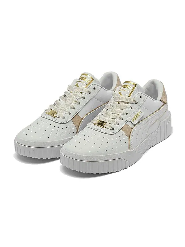 Кроссовки cali reinvention casual 'white khaki' Puma — изображение 2 из 4, белый/хаки