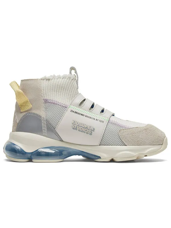 Кроссовки kidsuper studios x cell dome sock 'white silver grey' Puma — изображение 2 из 4, белый