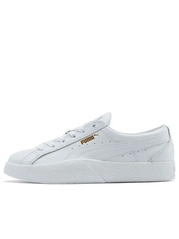 Кроссовки love tumbled leather white Puma — изображение 1 из 4, белый