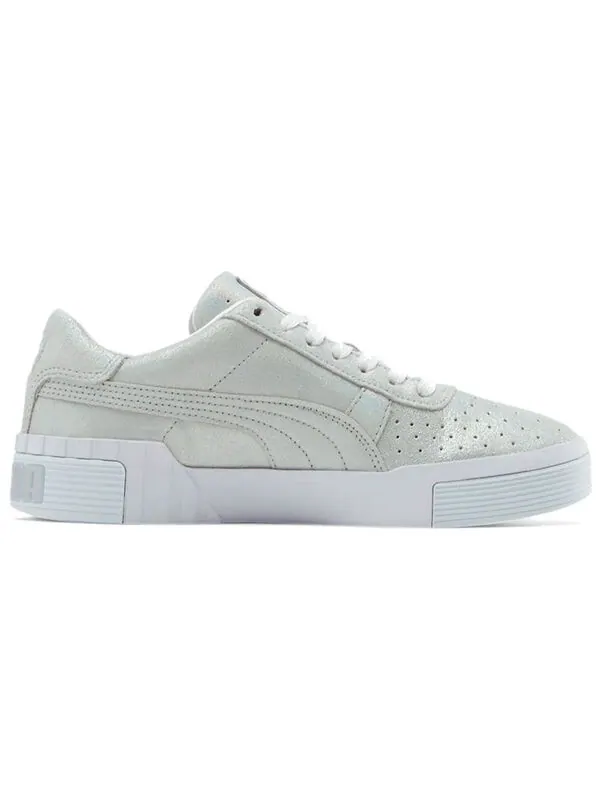 Кроссовки cali shimmer silver/white Puma — изображение 2 из 4, серебристый/белый