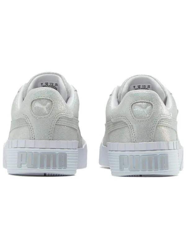 Кроссовки cali shimmer silver/white Puma — изображение 4 из 4, серебристый/белый