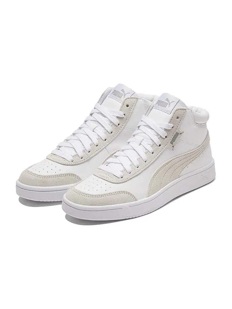 Кеды PUMA Court Legend Mid White/Grey — изображение 3 из 4, серый