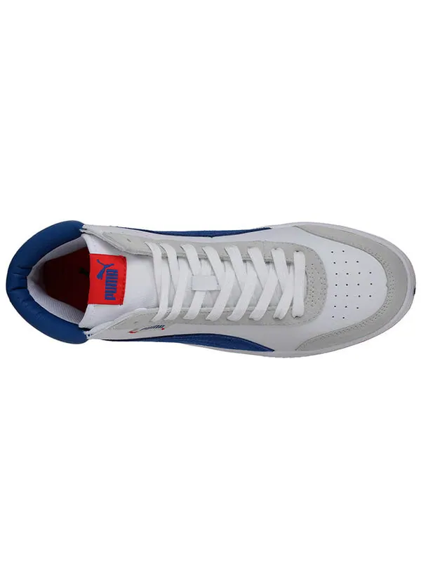 Кроссовки court legend sl collar 'white gray blue' Puma — изображение 4 из 4, белый/серый/синий