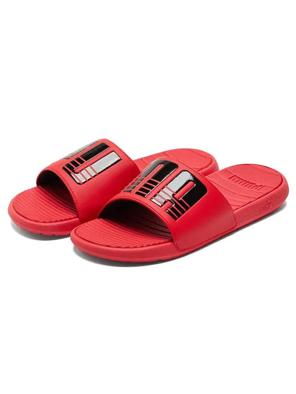 Тапочки cool red slippers Puma — изображение 3 из 4, красный