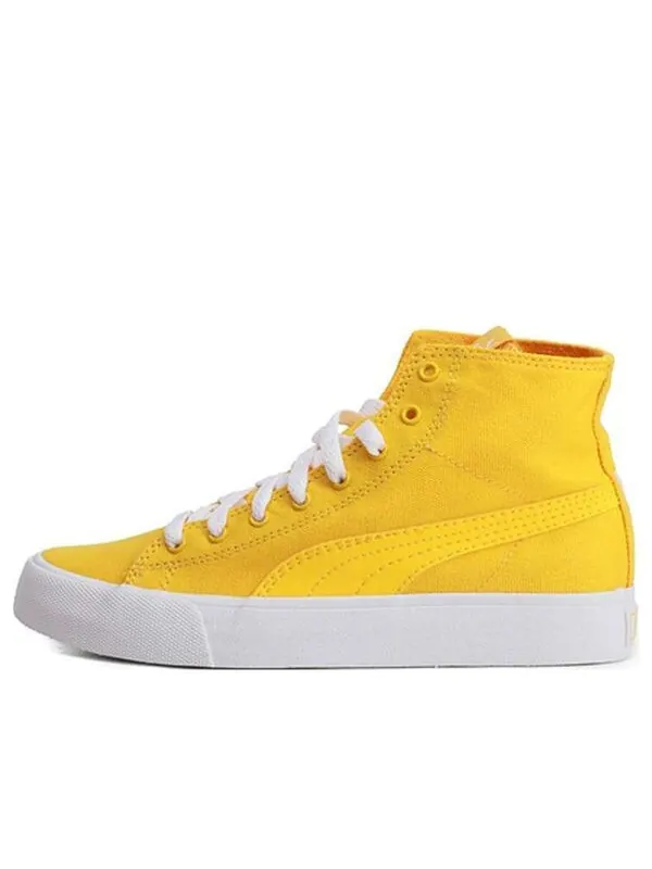 Кроссовки bari mid 'lemon chrome' Puma — изображение 1 из 4, желтый