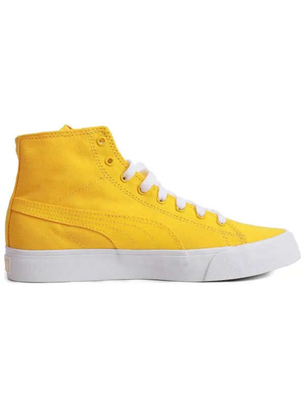 Кроссовки bari mid 'lemon chrome' Puma — изображение 2 из 4, желтый