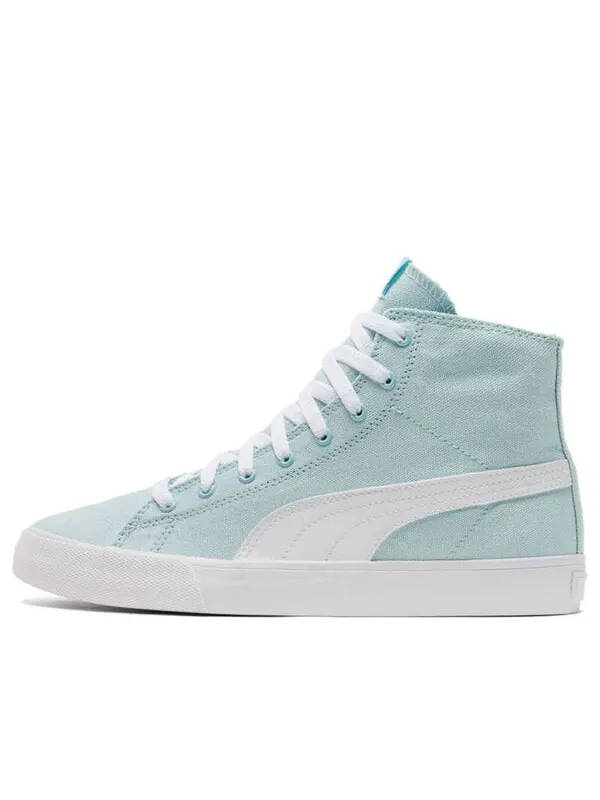 Кроссовки bari mid sneakers white/blue Puma — изображение 1 из 4, белый/синий