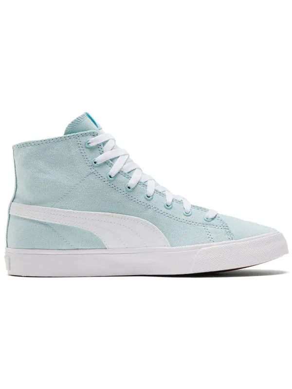 Кроссовки bari mid sneakers white/blue Puma — изображение 2 из 4, белый/синий