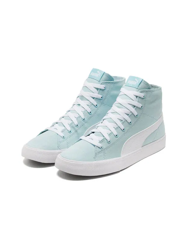 Кроссовки bari mid sneakers white/blue Puma — изображение 3 из 4, белый/синий