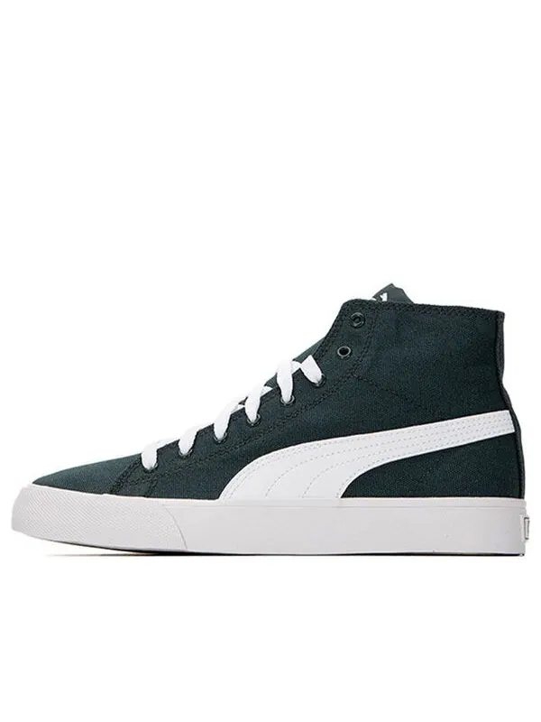 Кроссовки bari mid 'green gables' Puma — изображение 1 из 4, зеленый/белый