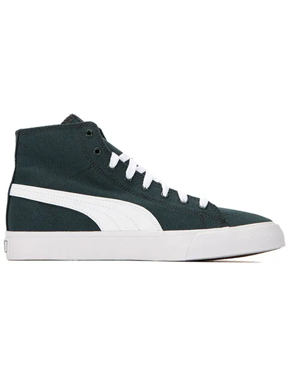 Кроссовки bari mid 'green gables' Puma — изображение 2 из 4, зеленый/белый