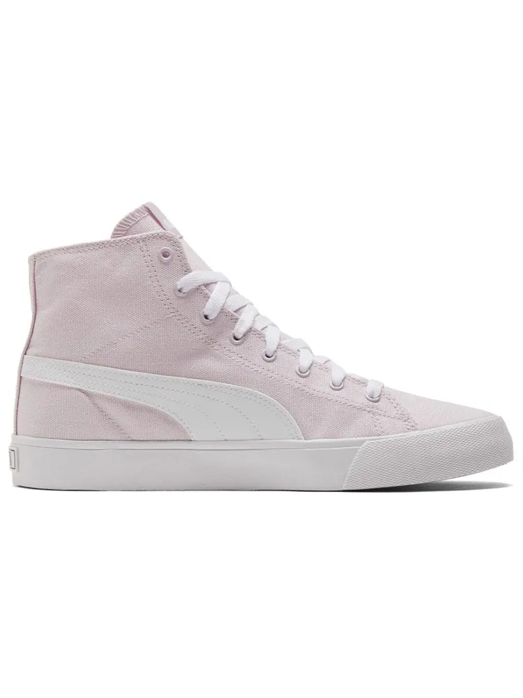 Кеды PUMA Bari Mid Retro Mid Tops Casual Skateboarding Shoes Unisex Purple — изображение 2 из 6, светлый фиолетовый