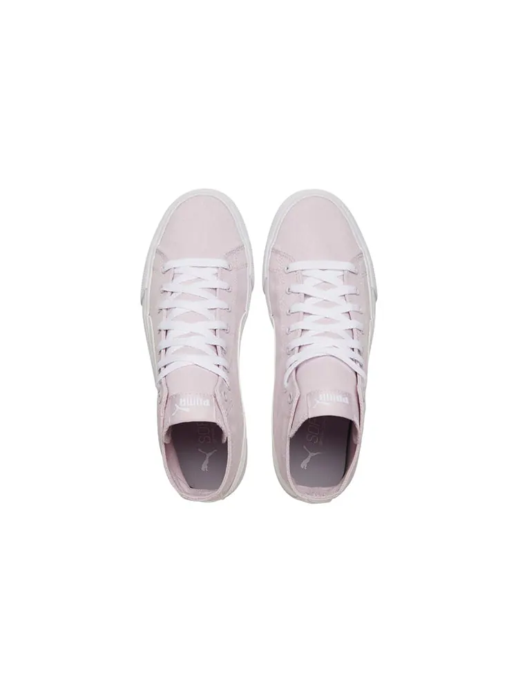 Кеды PUMA Bari Mid Retro Mid Tops Casual Skateboarding Shoes Unisex Purple — изображение 4 из 6, светлый фиолетовый