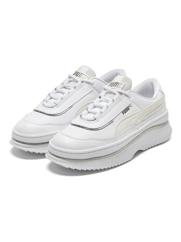 Кроссовки deva mixed metallic 'vaporous grey' Puma — изображение 3 из 4, белый/серый