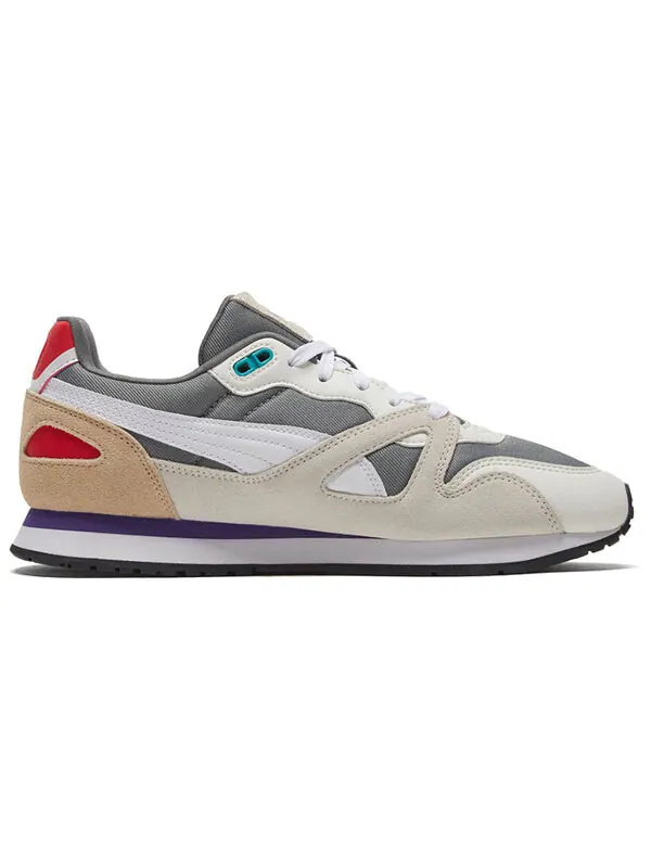 Кроссовки mirage og heritage 'grey white' Puma — изображение 2 из 4, серый/белый