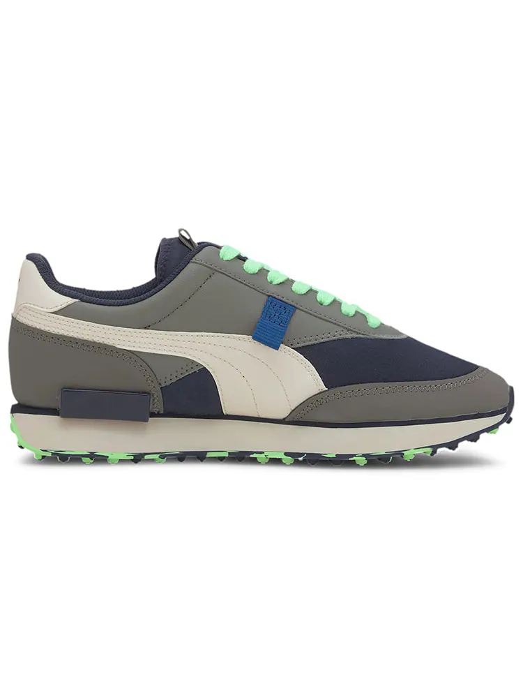 Спортивные кроссовки PUMA Future Rider Dystopia 'Grey Green' — изображение 2 из 5, серый