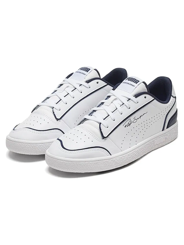 Кеды PUMA Ralph Sampson Low Perforated Outline 'White Peacoat' — изображение 3 из 5, черный