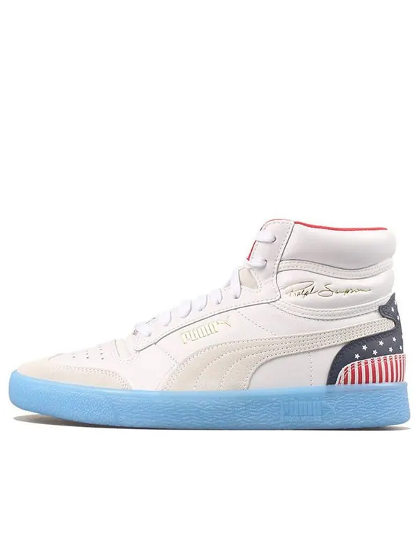 Кроссовки ralph sampson mid '4th of july' Puma — изображение 1 из 4, белый