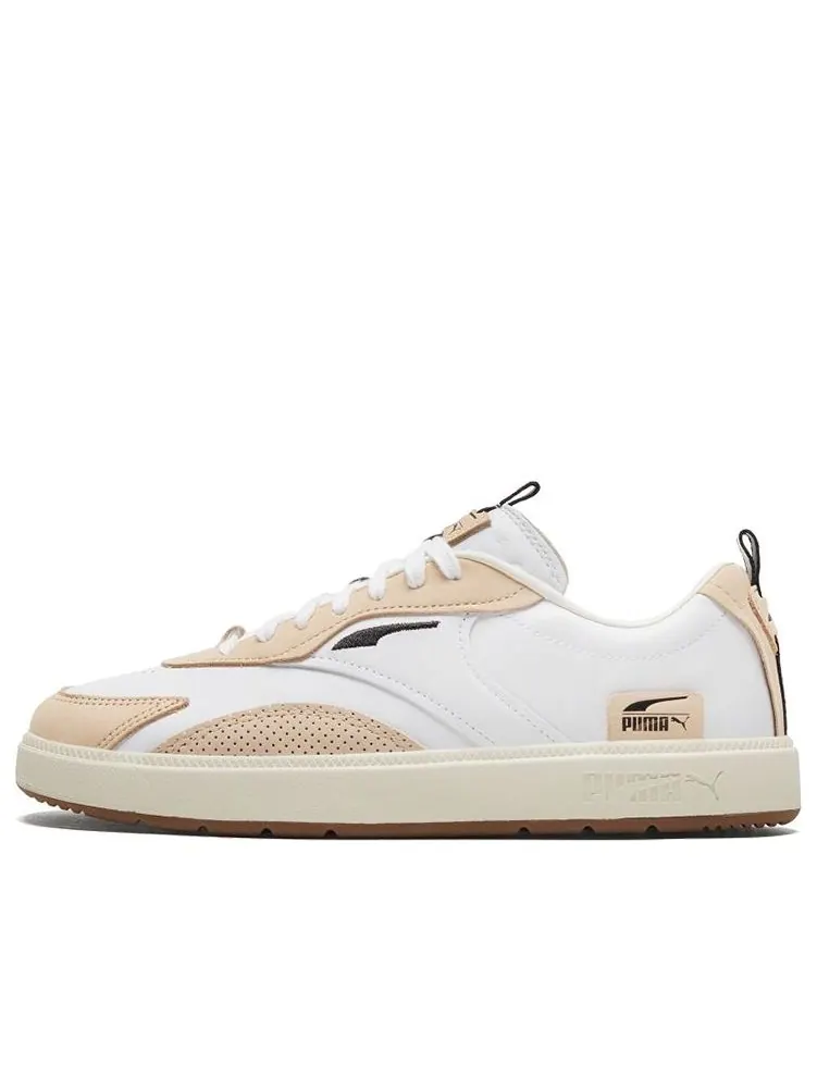 Кеды PUMA Oslo Pro Soft White/Orange Low Casual Board Shoes — изображение 1 из 6, белый