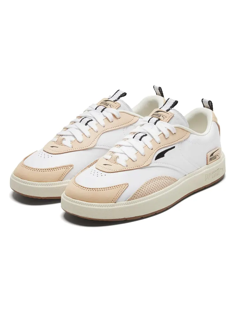 Кеды PUMA Oslo Pro Soft White/Orange Low Casual Board Shoes — изображение 3 из 6, белый