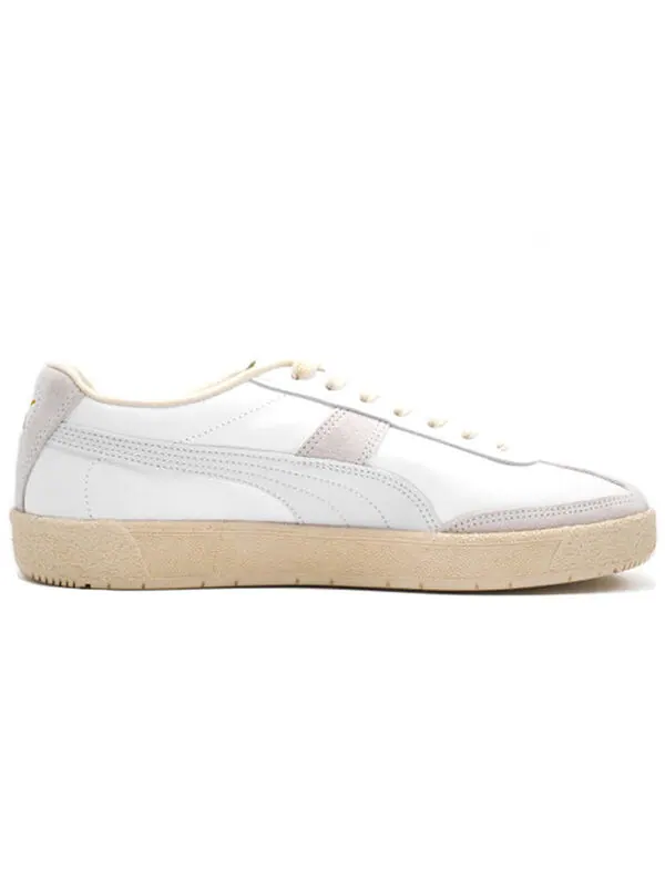 Кроссовки oslo-city luxe 'white grey violet' Puma — изображение 2 из 4, белый/серый фиолетовый