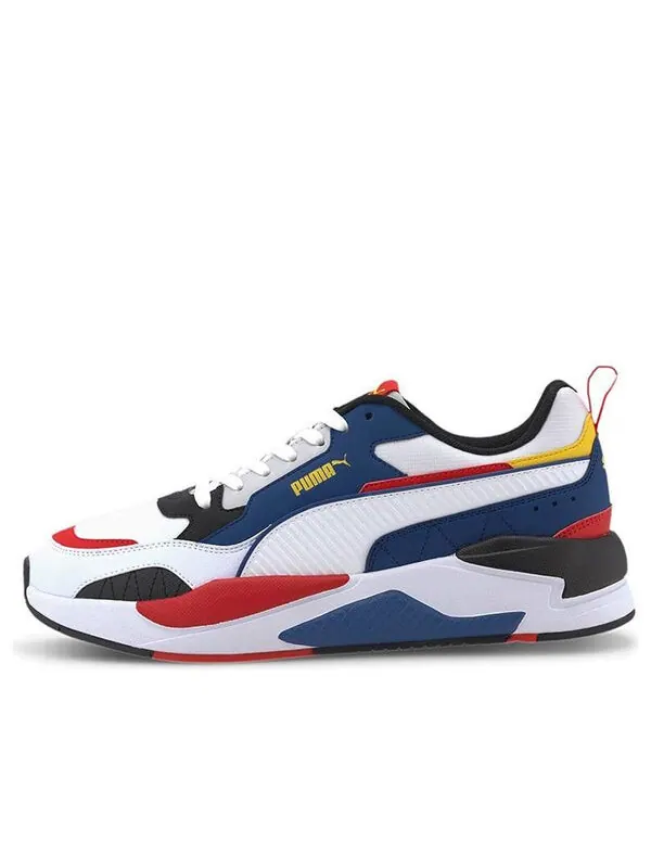 Кроссовки PUMA X-Ray 2 Square Pack low Running Shoes Blue/Red/White — изображение 1 из 4