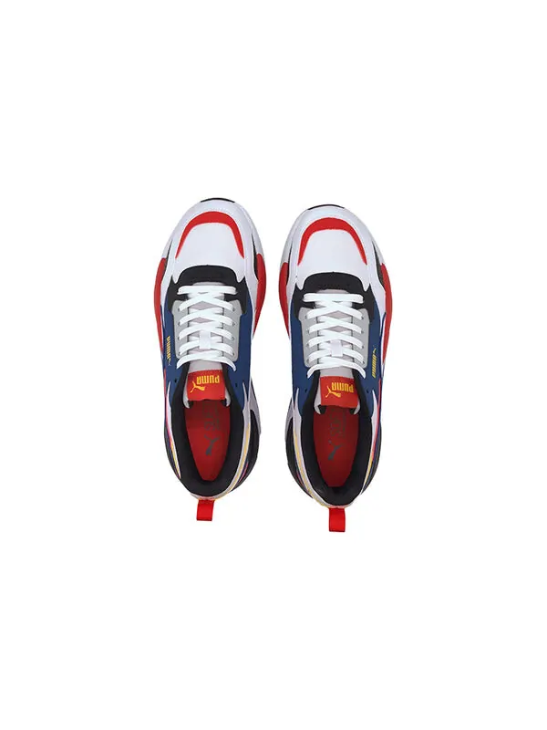 Кроссовки PUMA X-Ray 2 Square Pack low Running Shoes Blue/Red/White — изображение 4 из 4