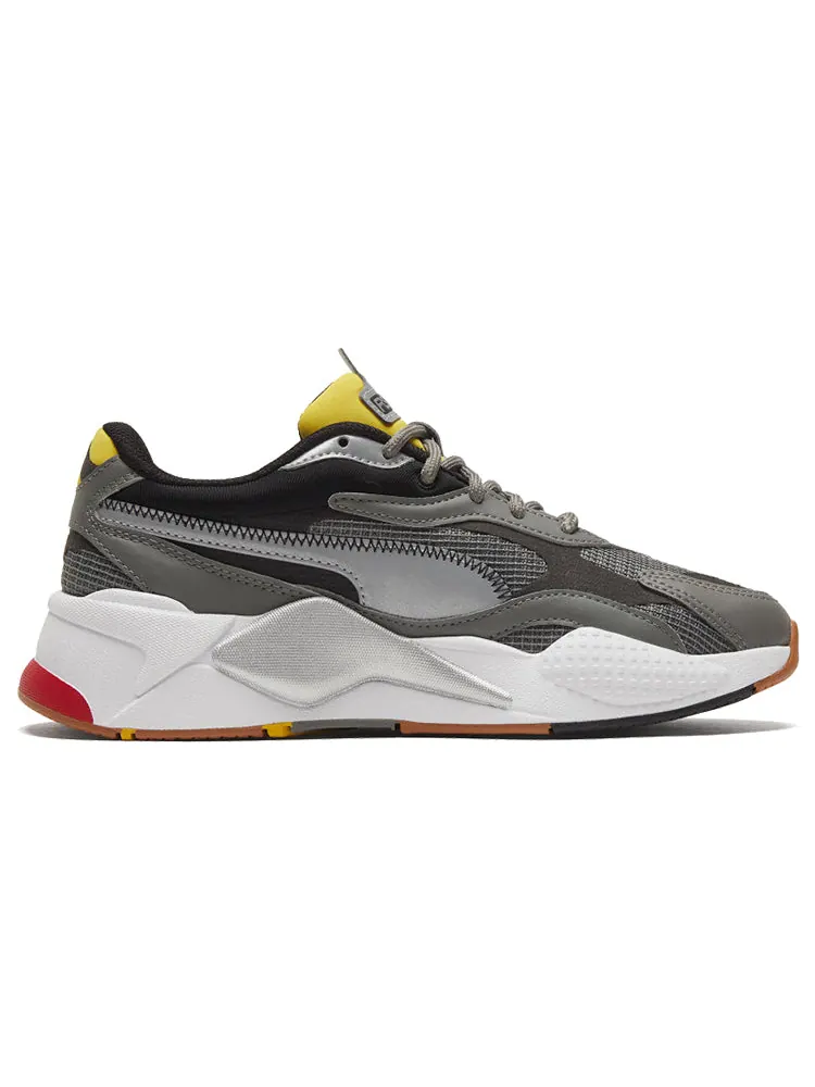 Спортивные кроссовки PUMA RS-X3 'Grids - Ultra Grey Metallic Silver' — изображение 2 из 6, серый