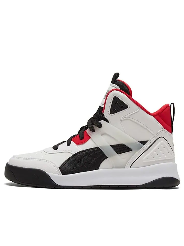 Кеды PUMA Backcourt Mid 'White Black Red' — изображение 1 из 5, красный