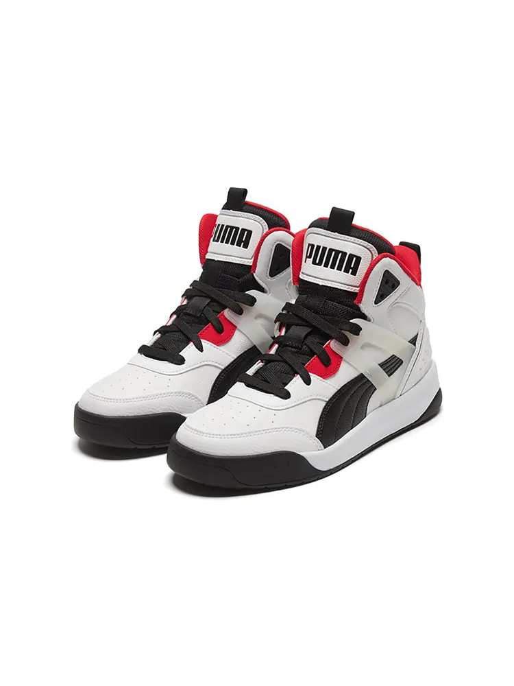 Кеды PUMA Backcourt Mid 'White Black Red' — изображение 3 из 5, красный