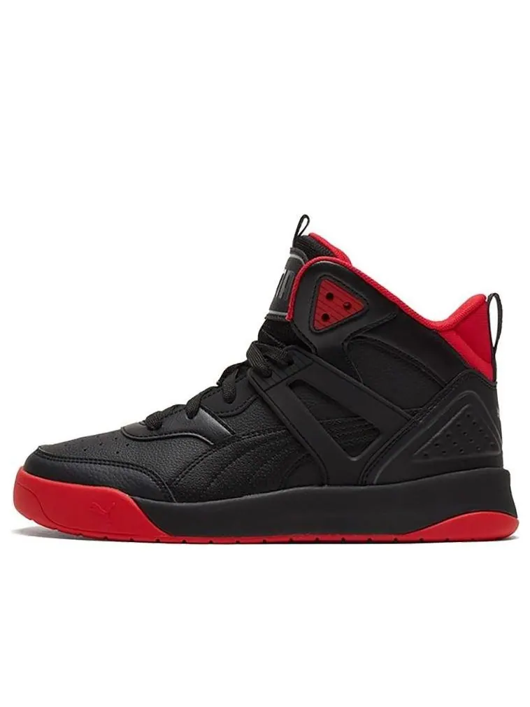Кеды PUMA Backcourt Hi Black/Red — изображение 1 из 5, красный