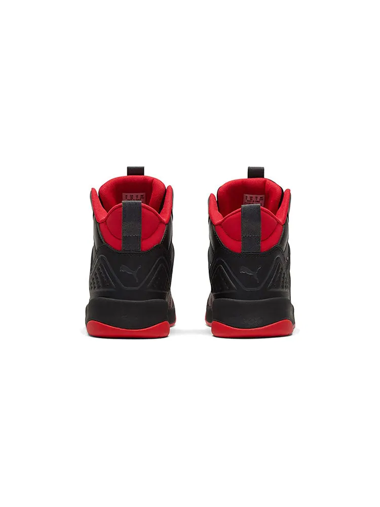Кеды PUMA Backcourt Hi Black/Red — изображение 5 из 5, красный