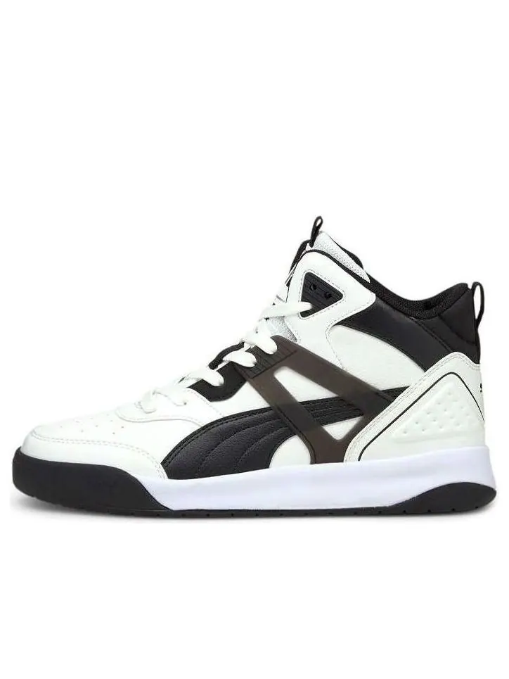 Кеды PUMA Backcourt Mid Sneakers White/Black — изображение 1 из 4, черный