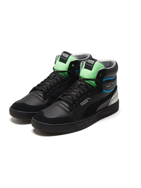 Кроссовки ralph sampson mid 'royal - black elektro green' Puma — изображение 3 из 4, черный