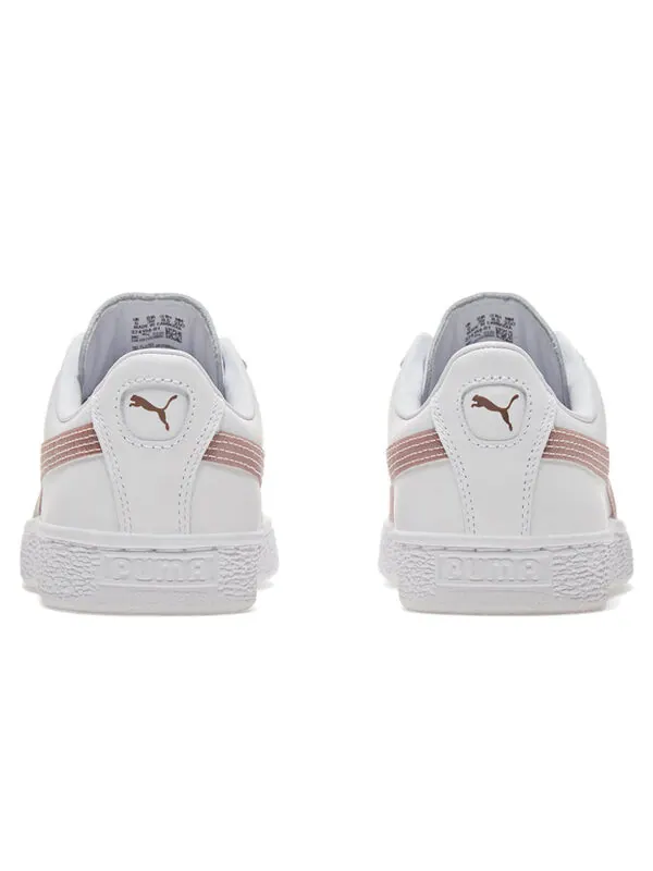 Кроссовки basket classic metallic Puma — изображение 4 из 4, золотистый