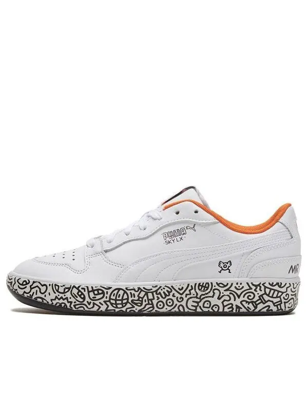Кроссовки mr. doodle x sky lx low 'wavy doodles' Puma — изображение 1 из 4, белый